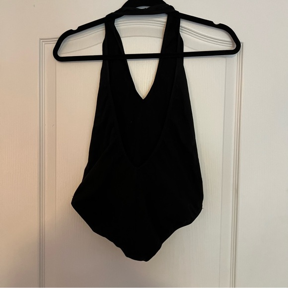 AMERICAN APPAREL Black Body Suit - Picture 3 of 5
